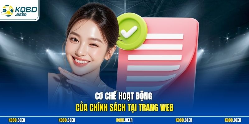 Cơ chế hoạt động của chính sách tại trang web