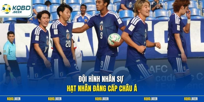 Đội hình nhân sự hạt nhân đẳng cấp châu Á