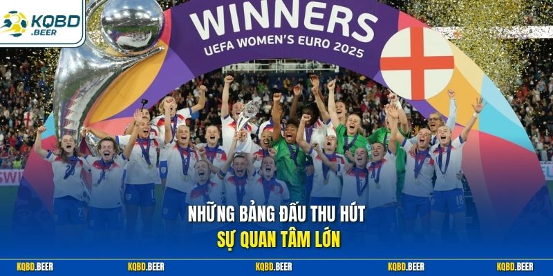 Những bảng đấu thu hút sự quan tâm lớn