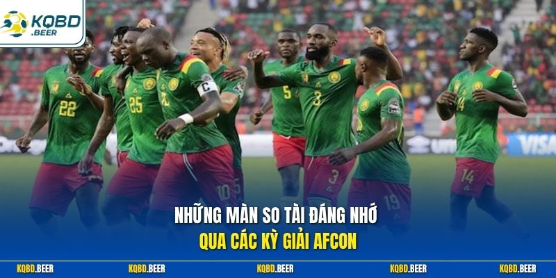 Những màn so tài đáng nhớ qua các kỳ giải AFCON