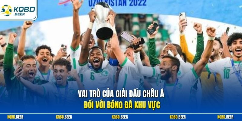 Vai trò của giải đấu châu Á đối với bóng đá khu vực
